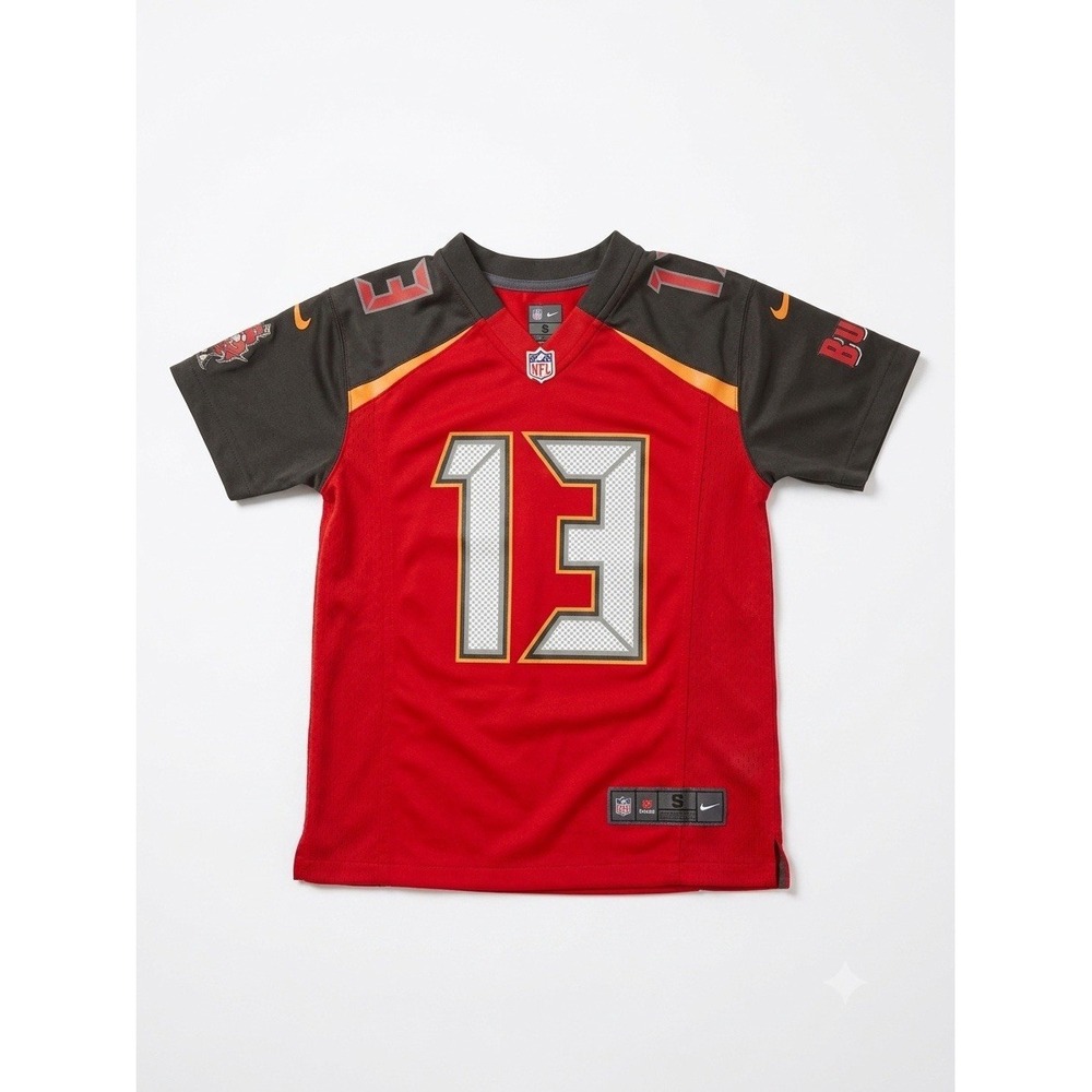Nike NFL Football Jersey Adult Red Sz S Mike Evans (2017)Tampa Bay Buccaneers#13